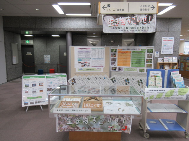 生き物すごいぜ!　展示の様子